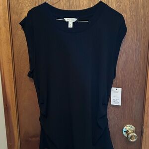 Nine West Classic Black Sleeveless Top